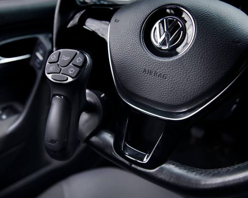 Poignée télécommande SmartSteer volant Volkswagen